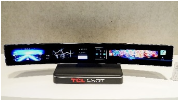 TCL CSOT Launched Spliced Dual Curved Display